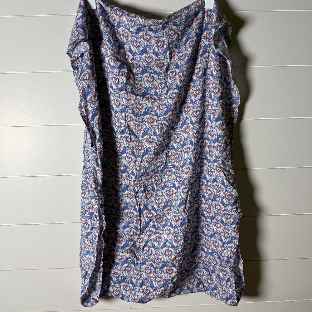 The North Face Infinity Scarf Blue, White, Orange